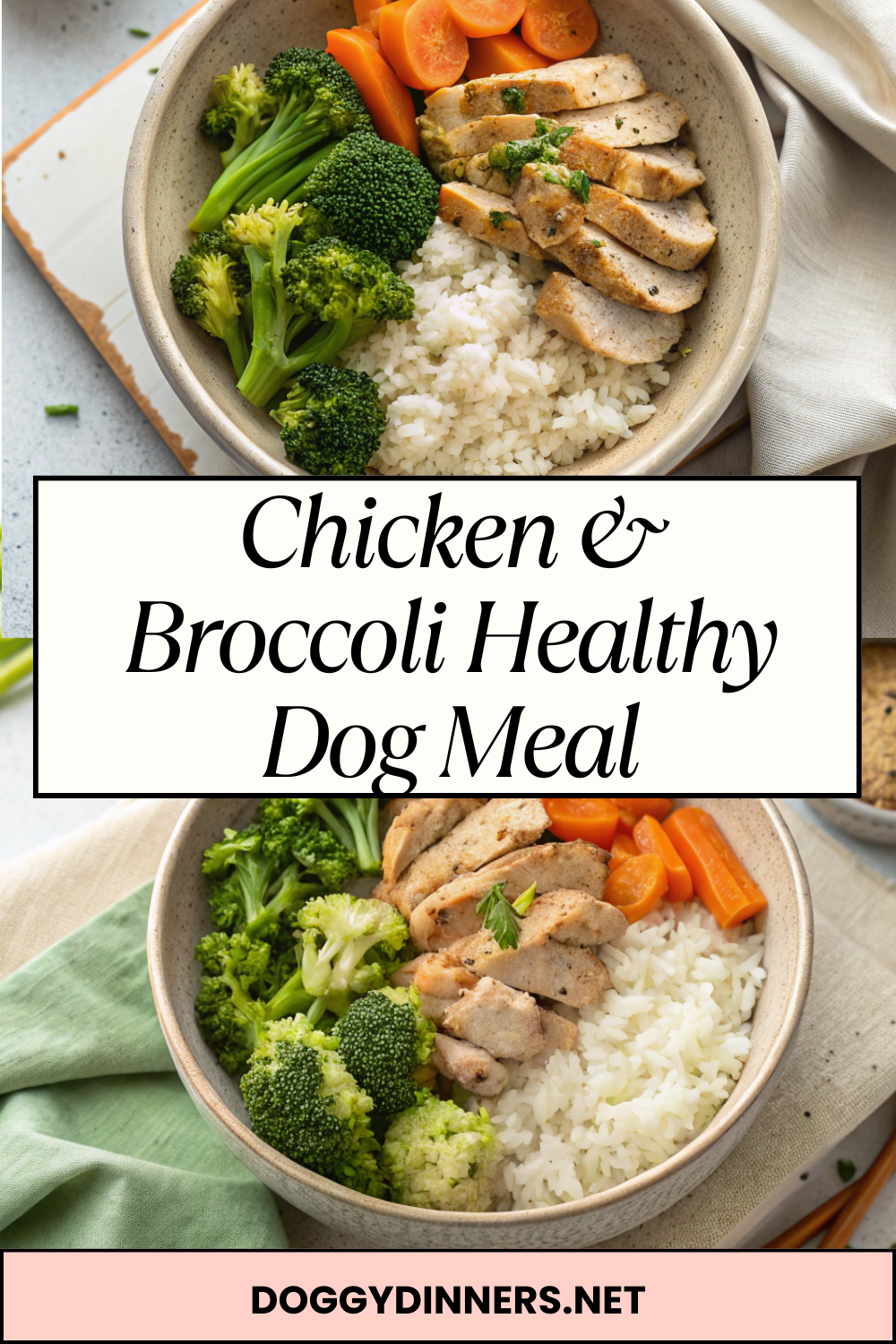 Chicken & Broccoli Healthy Dog Meal – Lean, Nutritious & Perfect for Everyday Wellness
