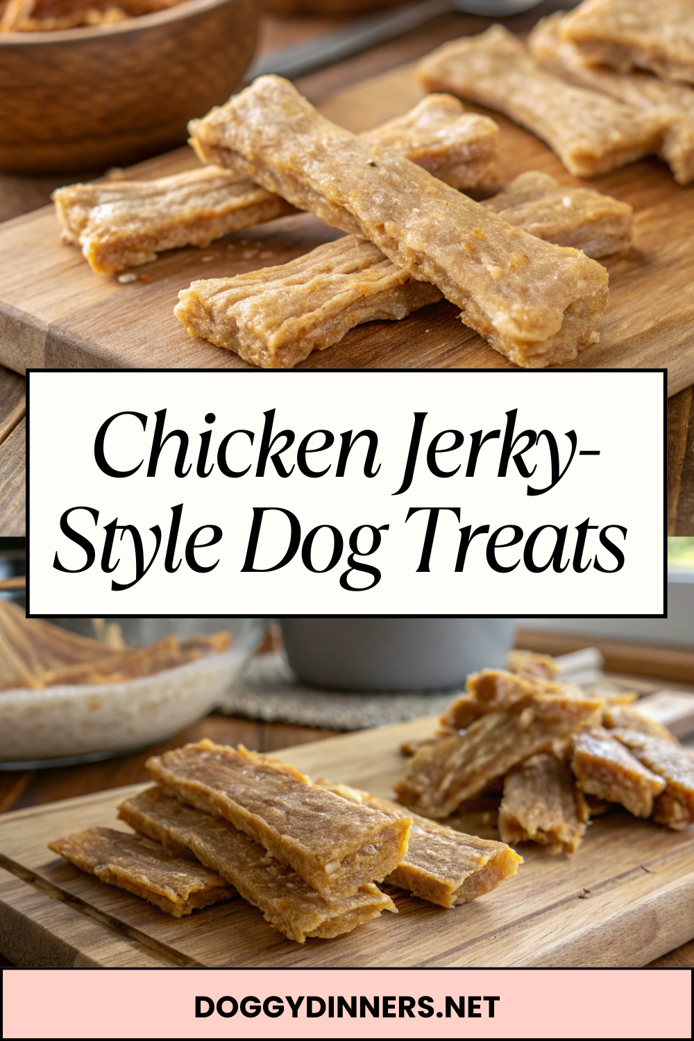 Chicken Jerky-Style Dog Treats – High-Protein, Chewy & Perfect for Clean Snacking