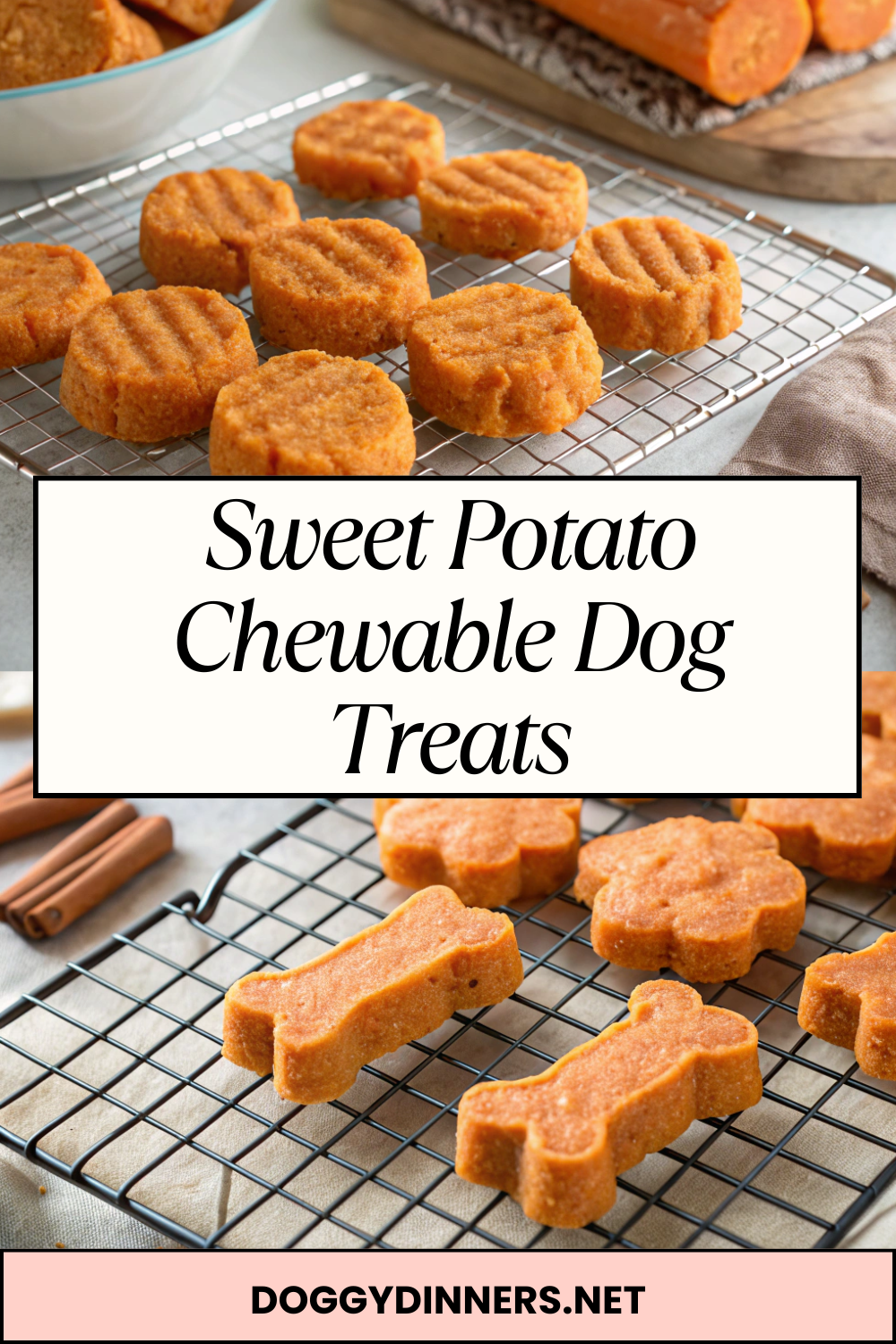 Sweet Potato Chewable Dog Treats – Naturally Sweet, Gently Chewy & Perfect for All Ages