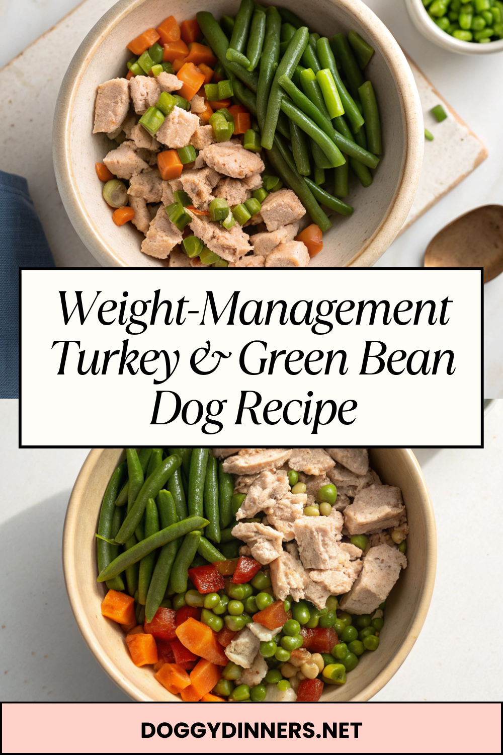 Weight-Management Turkey & Green Bean Dog Recipe – Lean, Filling & Perfect for Healthy Weight Control