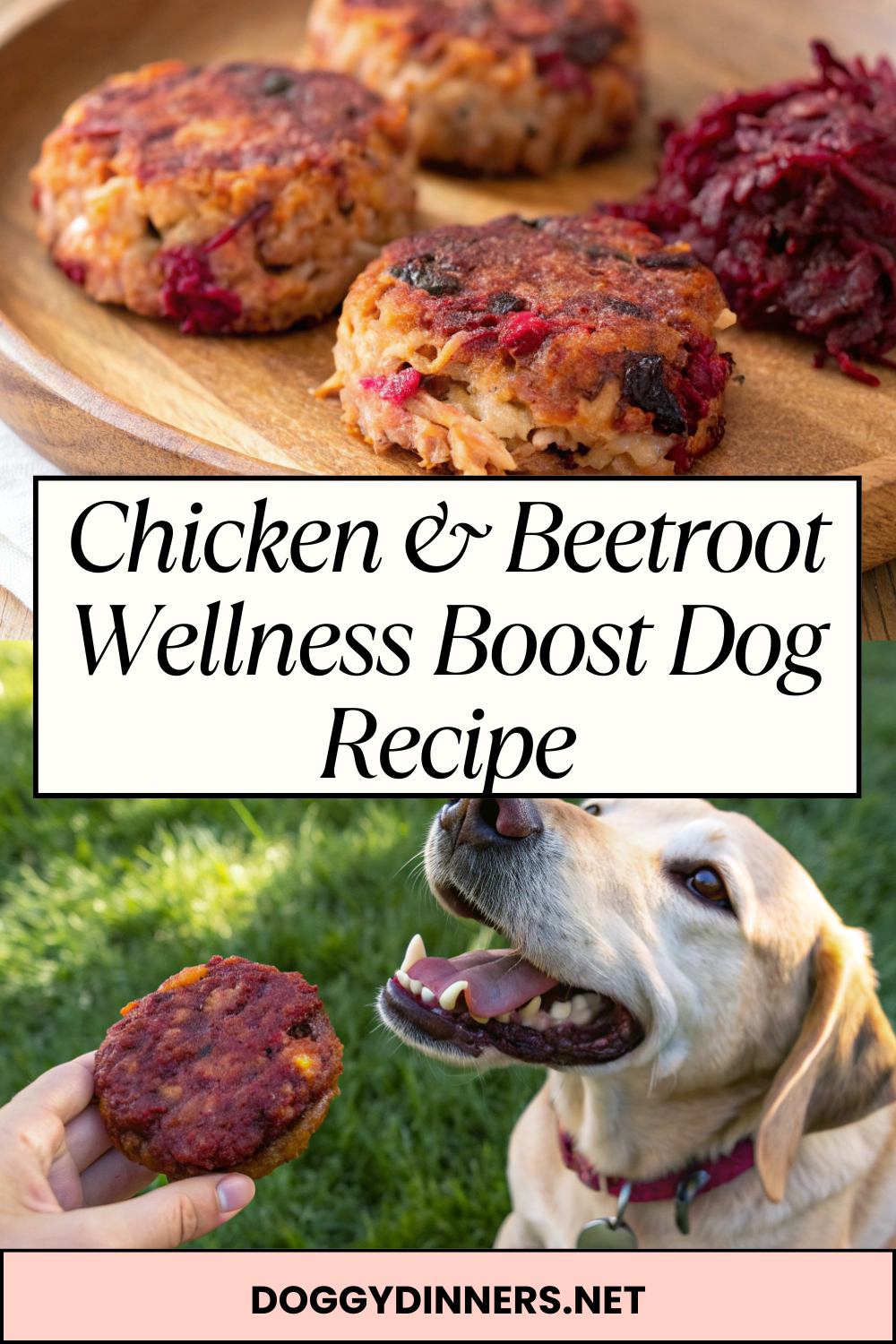 Chicken & Beetroot Wellness Boost Dog Recipe
