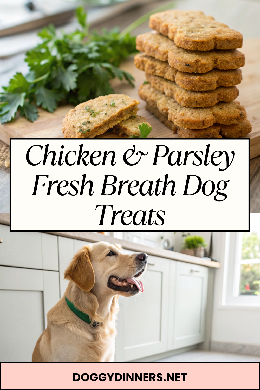 Chicken & Parsley Fresh Breath Dog Treats
