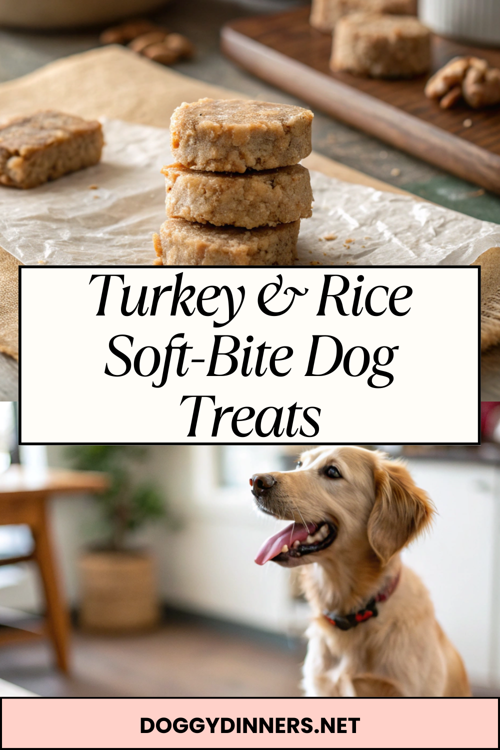 Turkey & Rice Soft-Bite Dog Treats